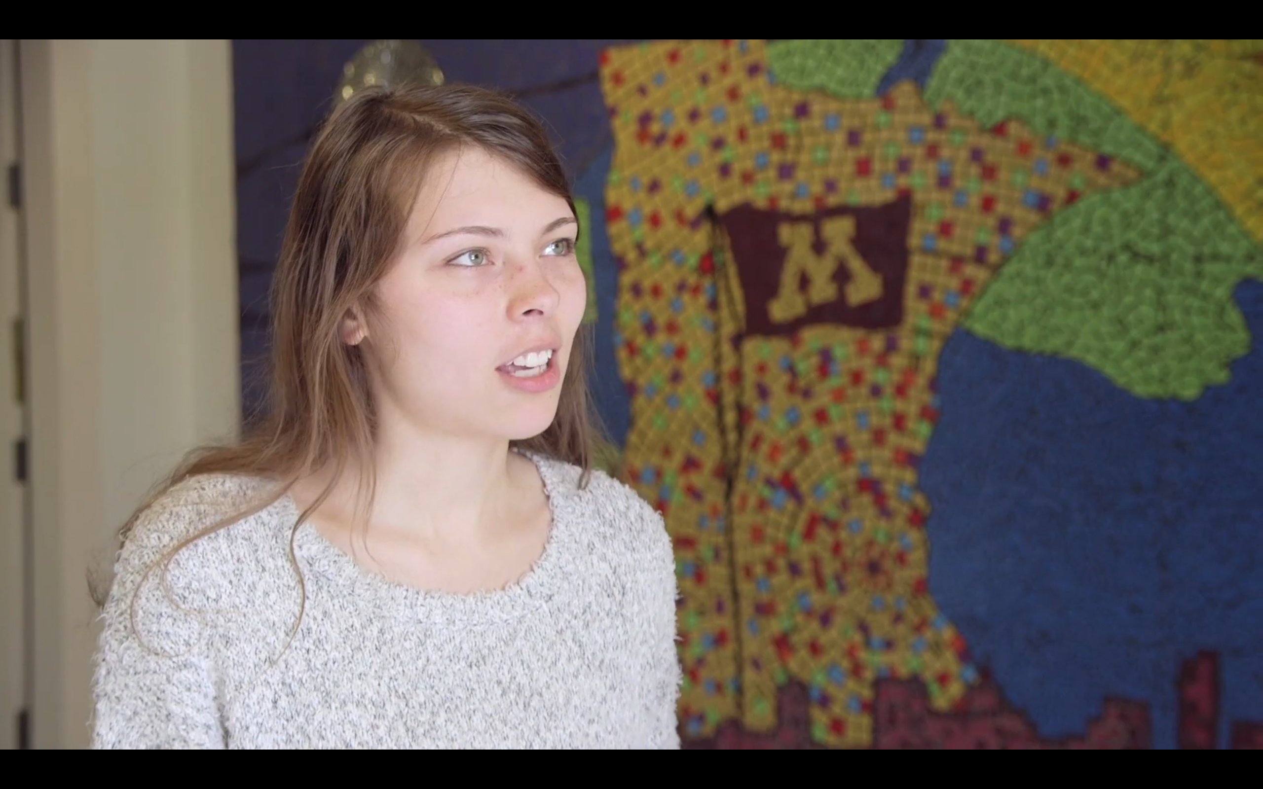 University of Minnesota student speaking about the ClutchSOS app